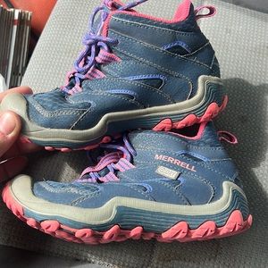 Merrell kids hiking boots size 12